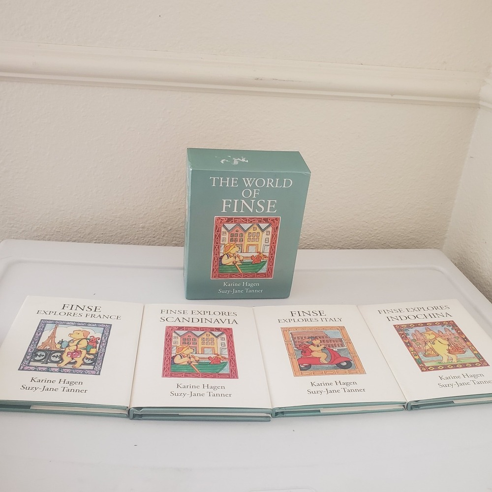 The World of Finse Box Set 2 Karine Hagen Suzy-Jane Tanner 4 Children's Books